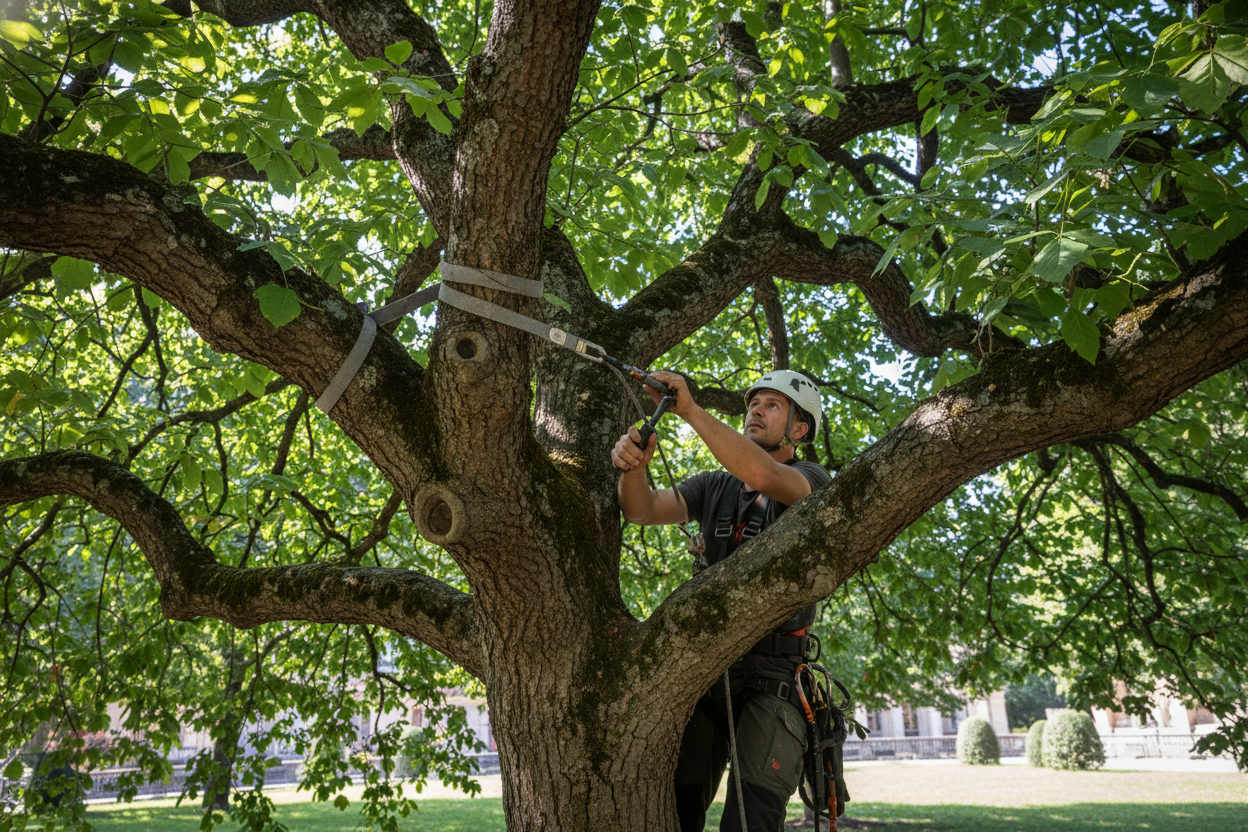 Soins aux arbres et Haubanage à Troyes — Préserver ce qui peut encore l'être